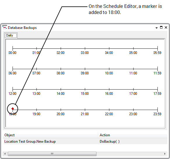 Server Administration Guide - Example 1: Schedule A Database Backup And ...